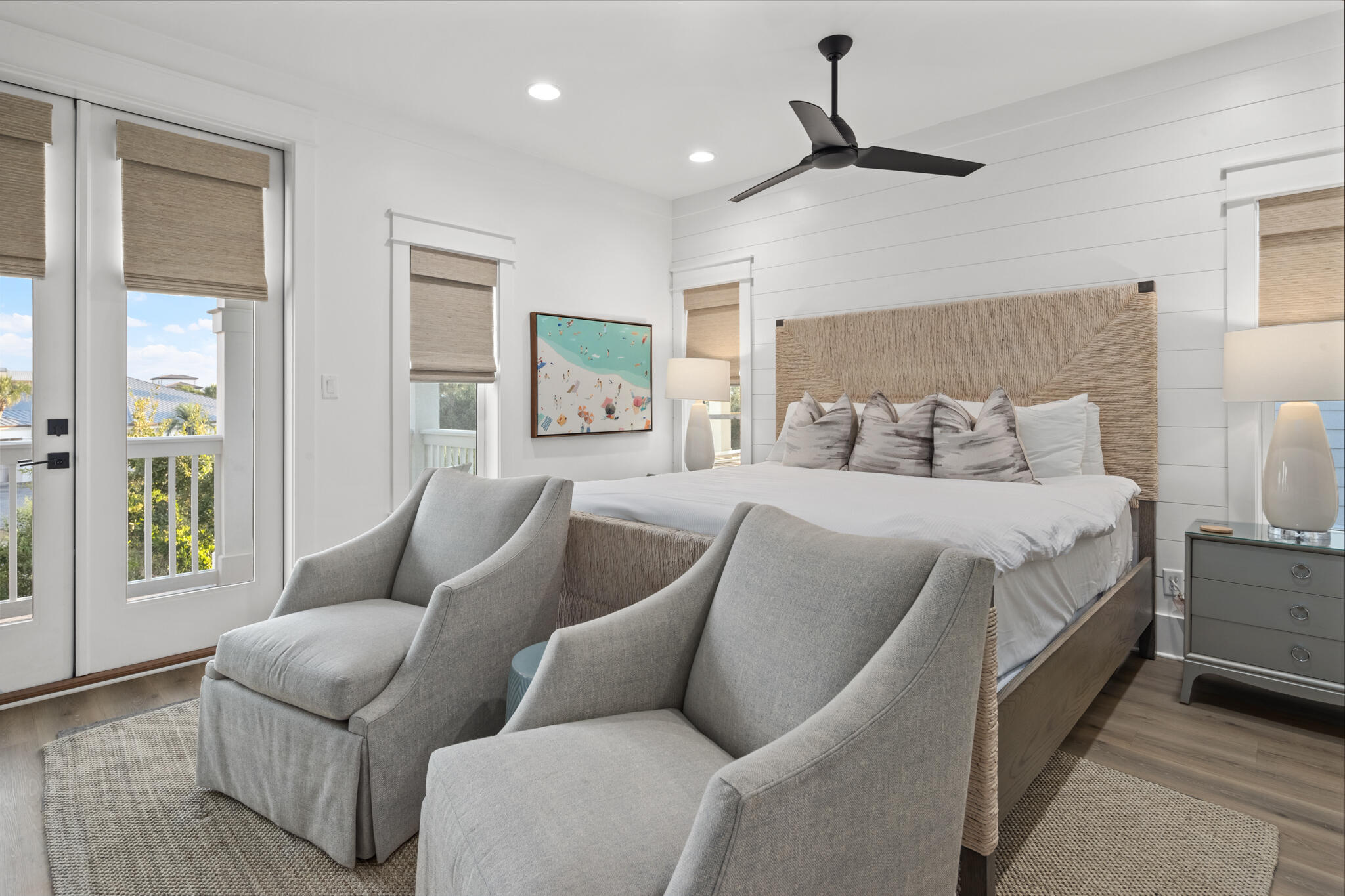 70 Trigger Trail East Inlet Beach, FL 32461 - Photo 37 of 67 a bed room with bed and a couch