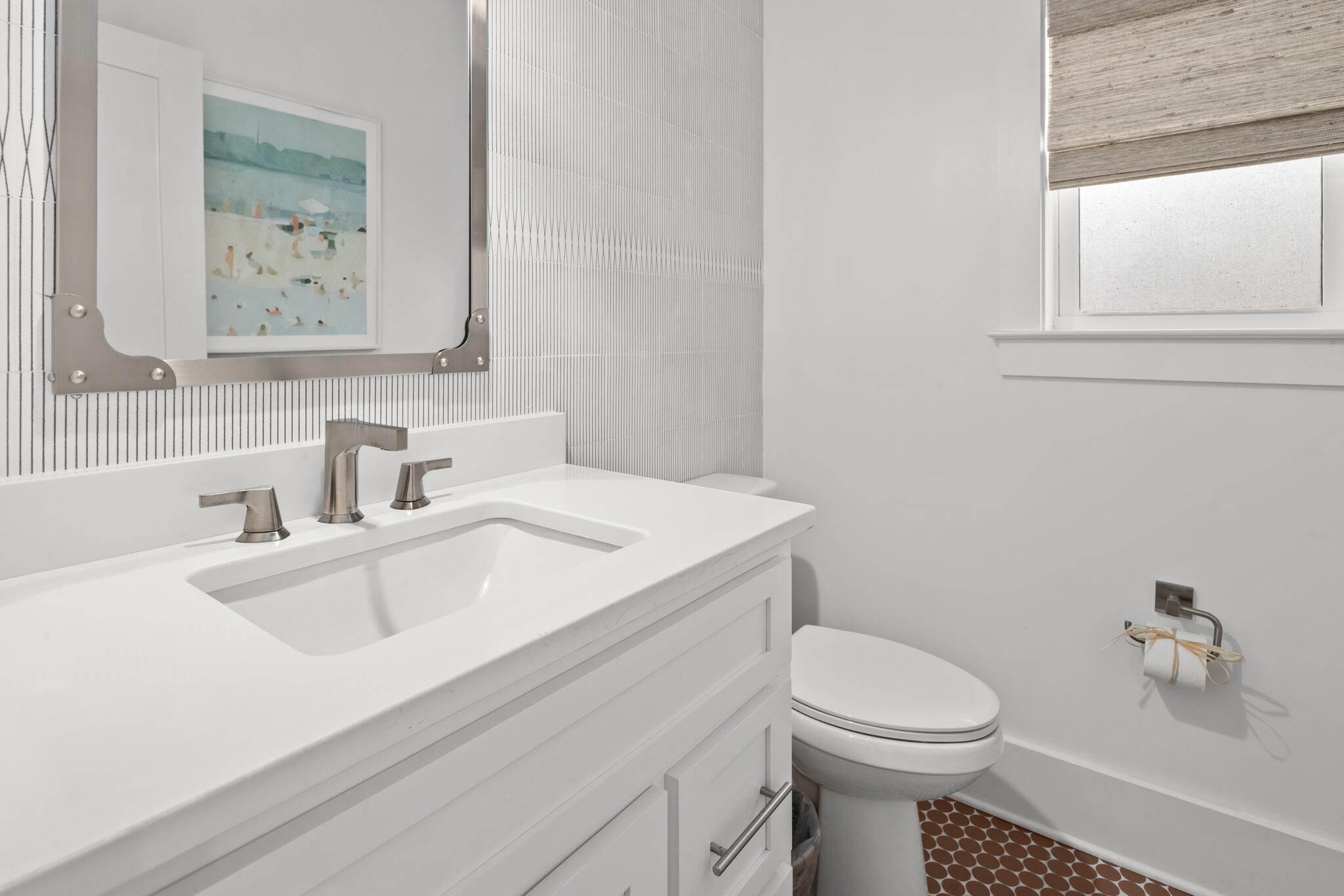 70 Trigger Trail East Inlet Beach, FL 32461 - Photo 50 of 67 a bathroom with a sink a toilet and mirror