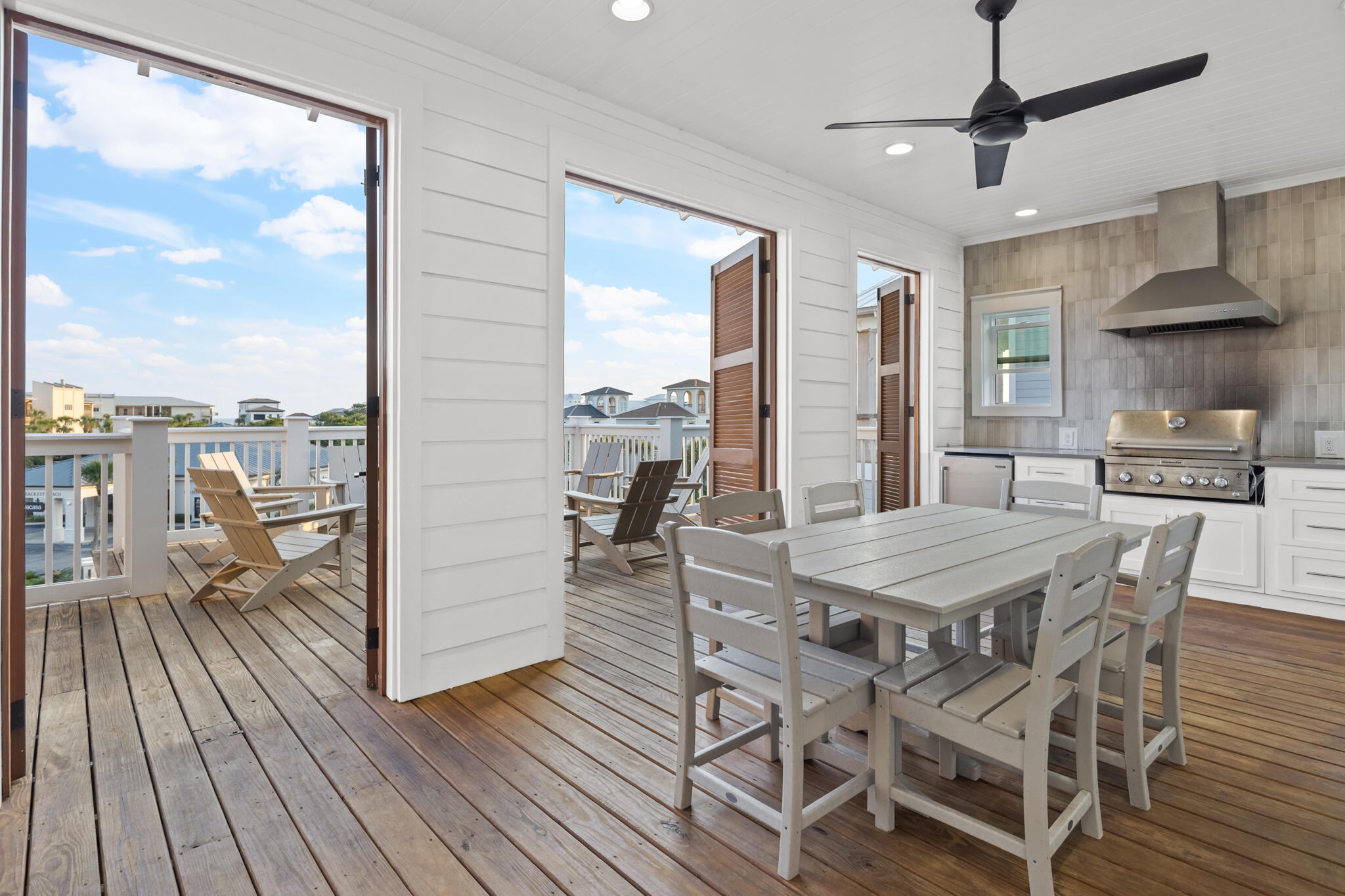 70 Trigger Trail East Inlet Beach, FL 32461 - Photo 52 of 67 a view of a dining room with furniture window and wooden floor