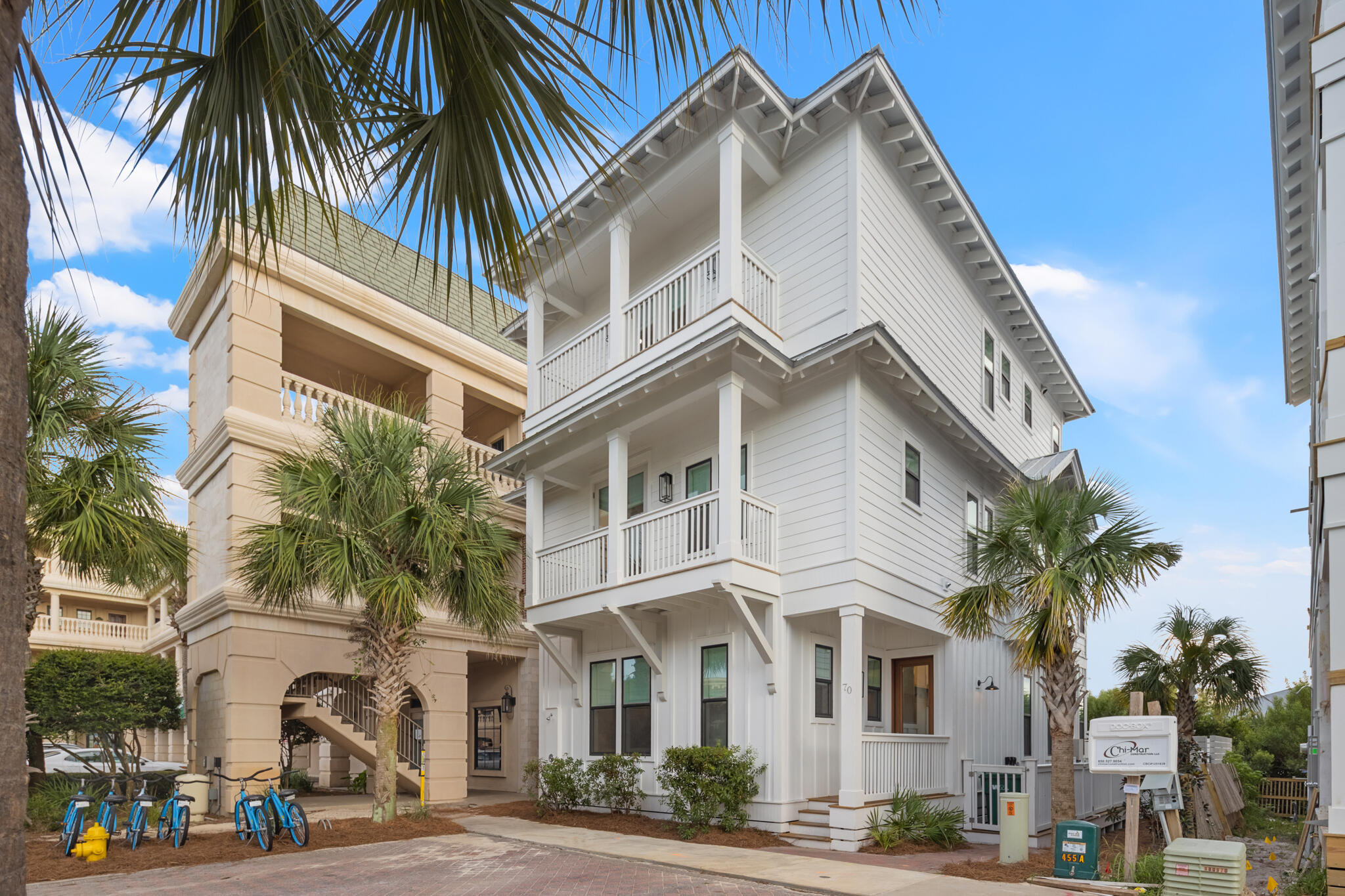 70 Trigger Trail East Inlet Beach, FL 32461 - Photo 6 of 67 a front view of residential houses with street