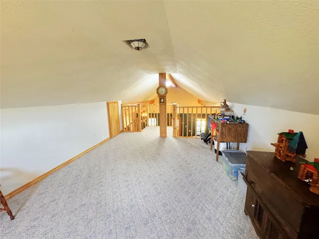 a view of a hallway with entryway