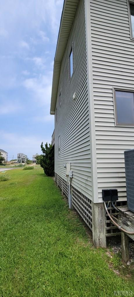 9010 South Old Oregon Inlet Road Nags Head, NC 27959 - Photo 4 of 34 RIGHT SIDE VIEW FROM REAR