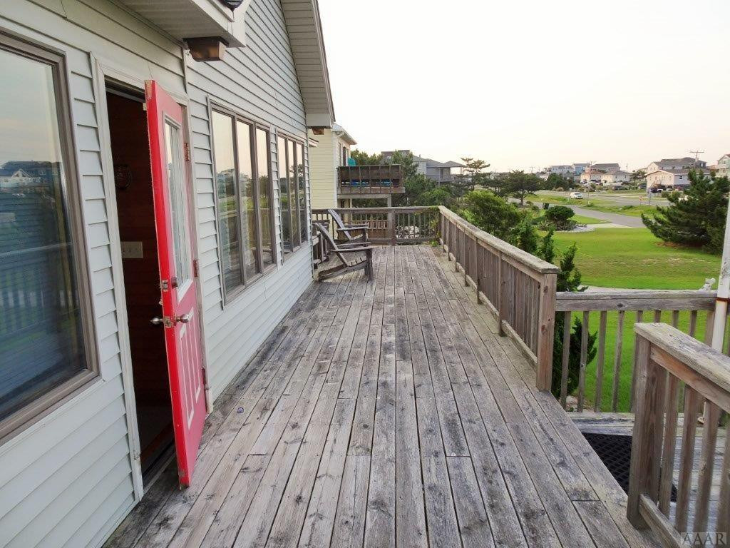 9010 South Old Oregon Inlet Road Nags Head, NC 27959 - Photo 8 of 34 MAIN FLOOR FRONT ENTRANCE & BALCONY
