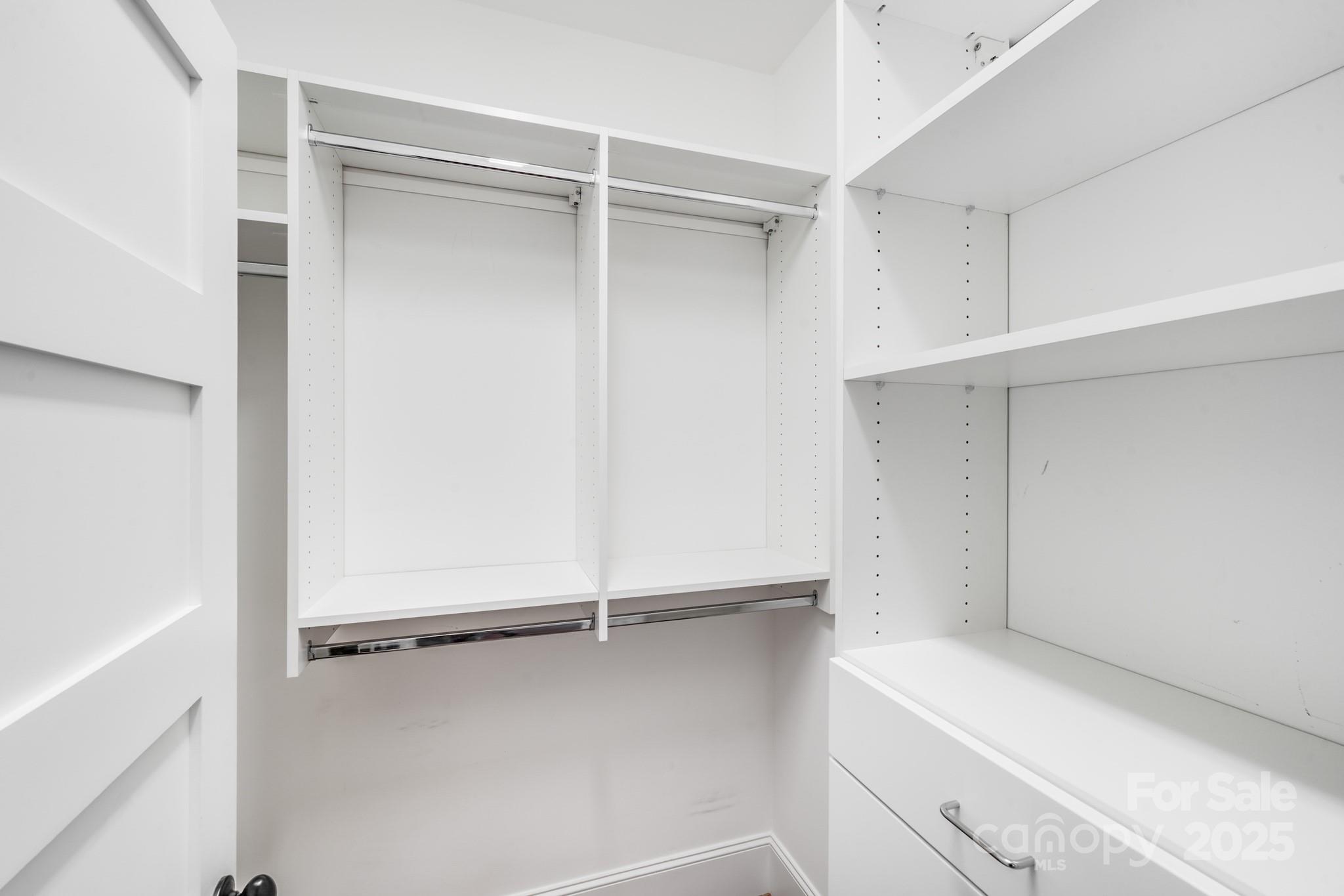 6541 Gardner Lane Charlotte, NC 28270 - Photo 37 of 47 a view of an empty walk in closet