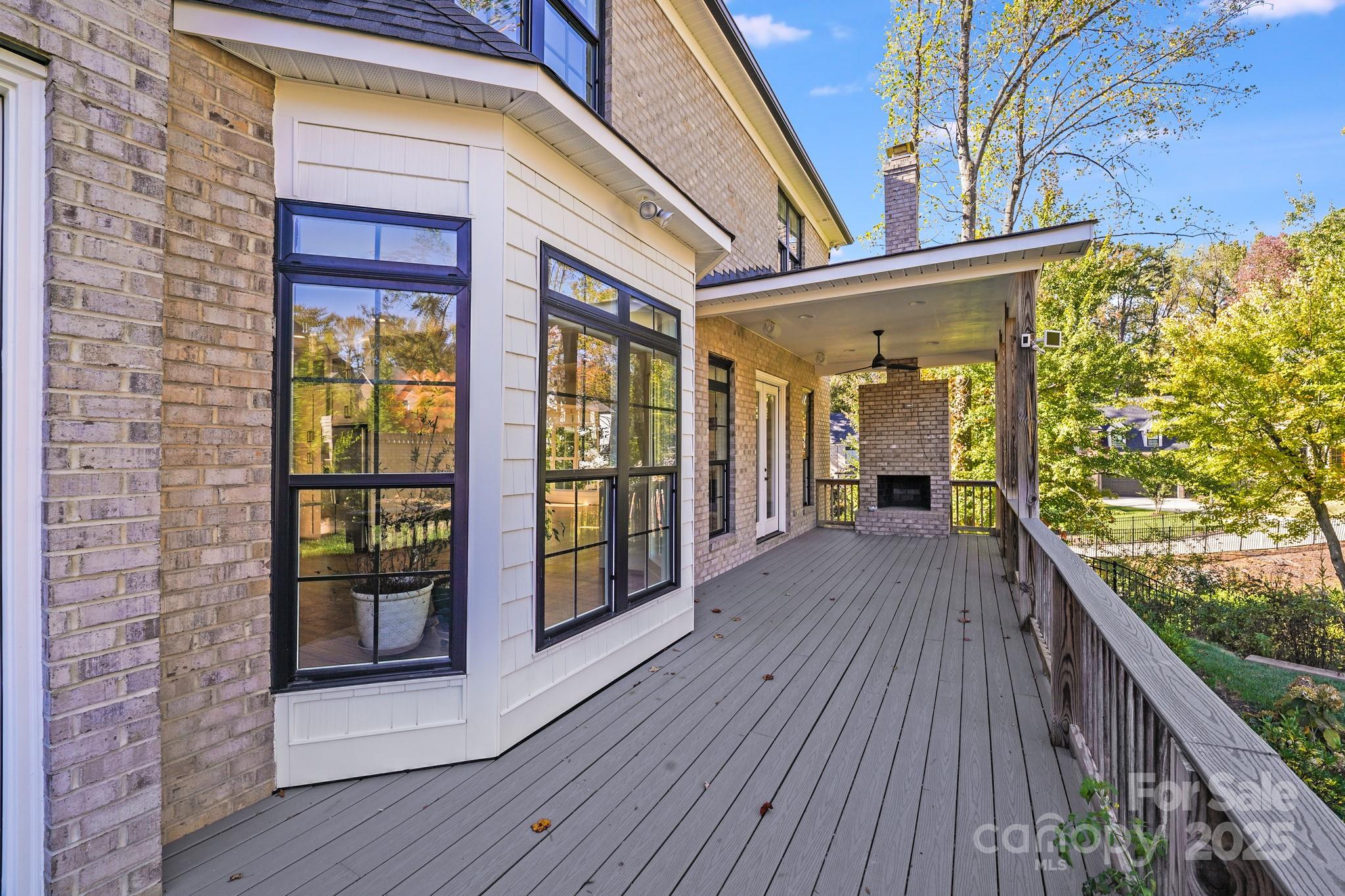 6541 Gardner Lane Charlotte, NC 28270 - Photo 40 of 47 a view of a balcony with wooden floor