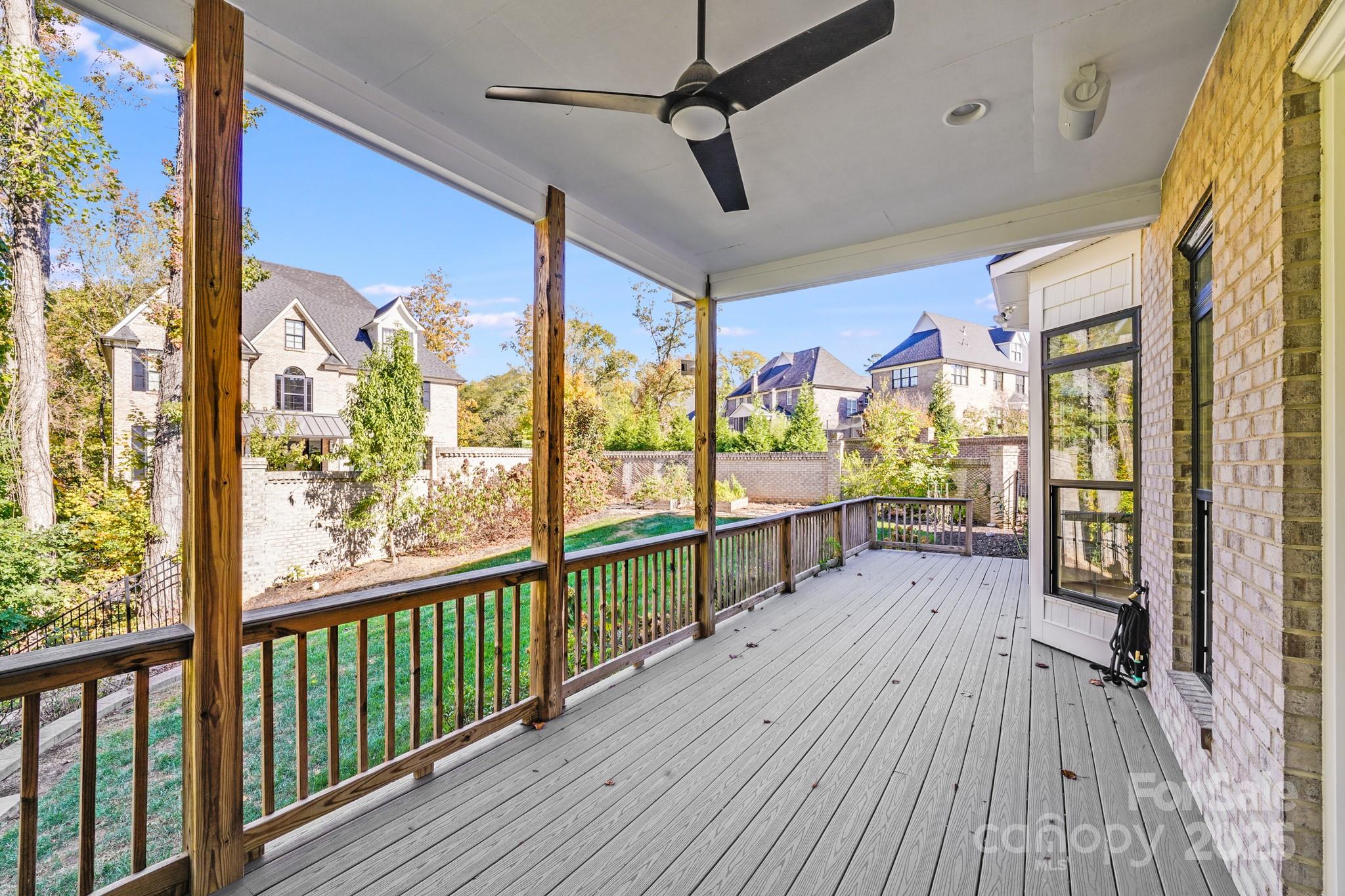 6541 Gardner Lane Charlotte, NC 28270 - Photo 41 of 47 a view of a balcony with wooden floor