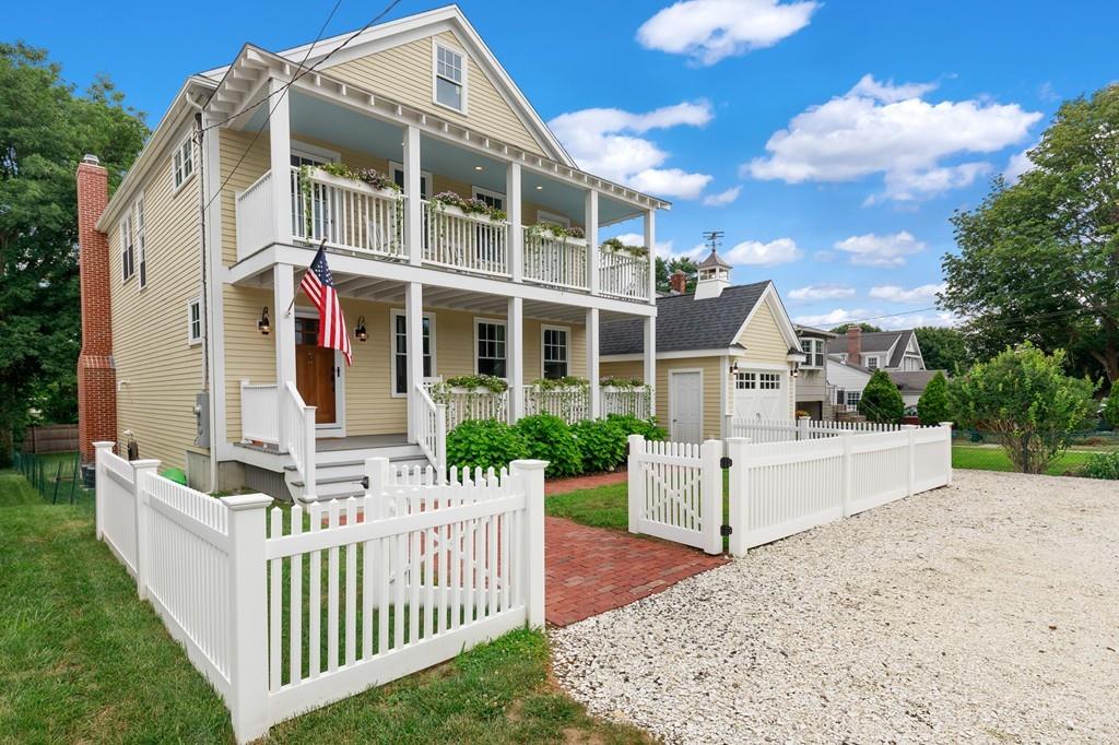 41 Kimball Beach Road Hingham, MA 02043 - Photo 1 of 42 a view of a house with wooden fence