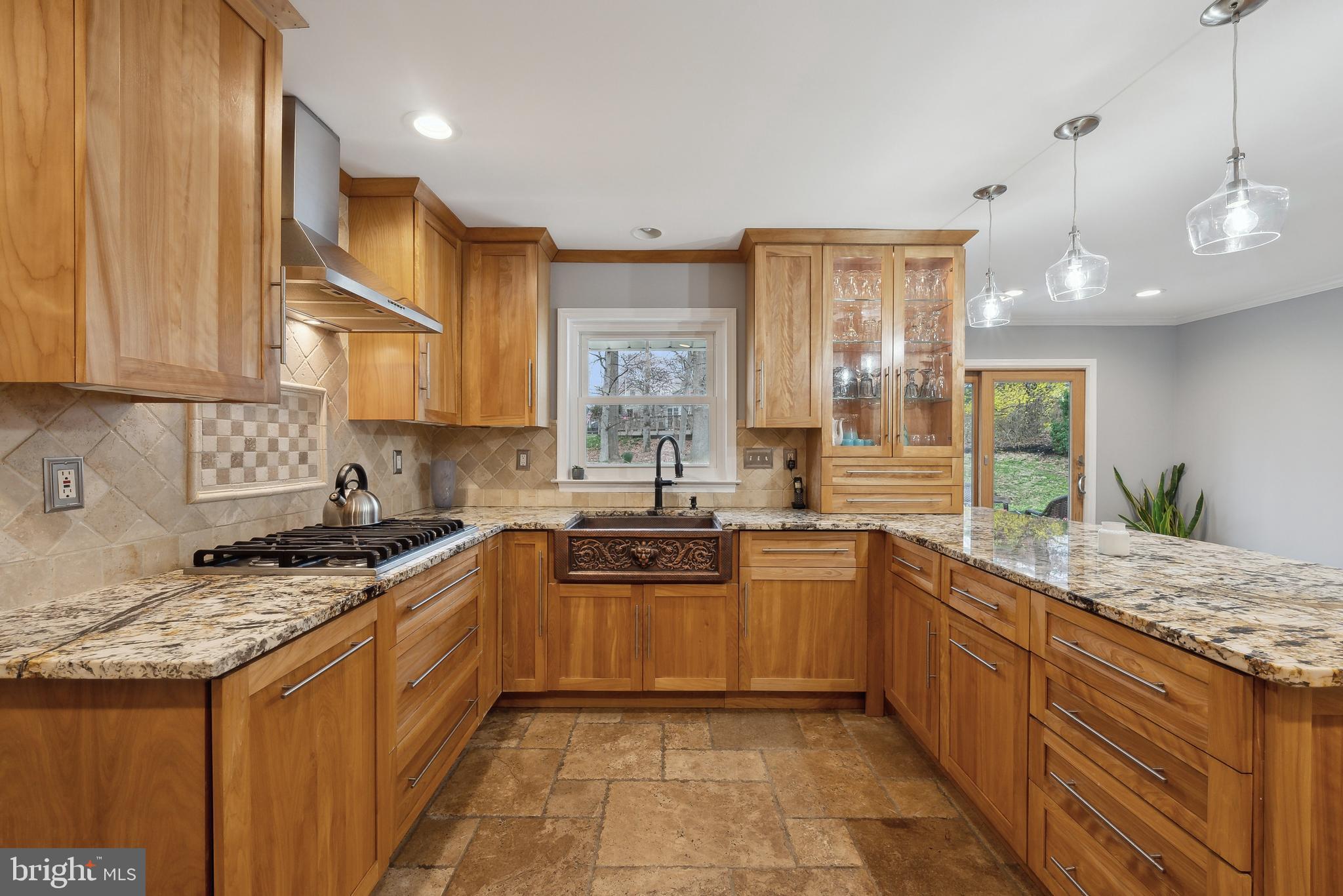 3011 Bluff Point Lane Silver Spring, MD 20906 - Photo 14 of 29 Kitchen with custom drop sink
