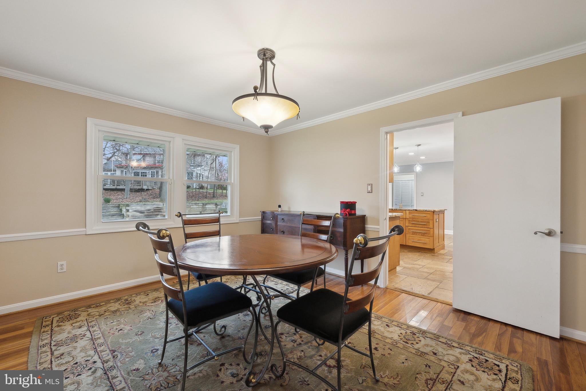 3011 Bluff Point Lane Silver Spring, MD 20906 - Photo 15 of 29 Formal dining room with crown and chair molding