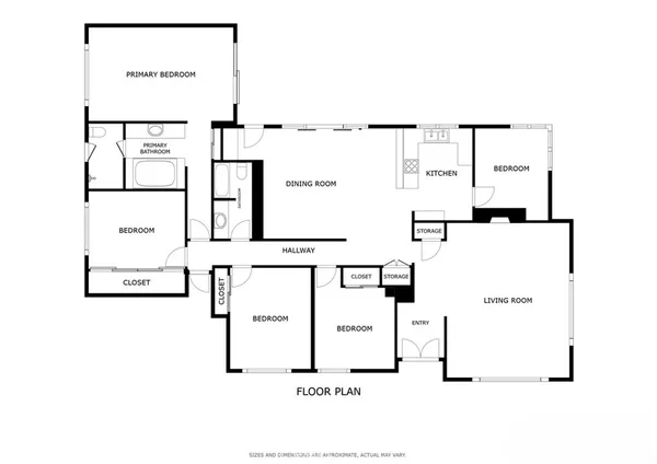 a picture of floor plan
