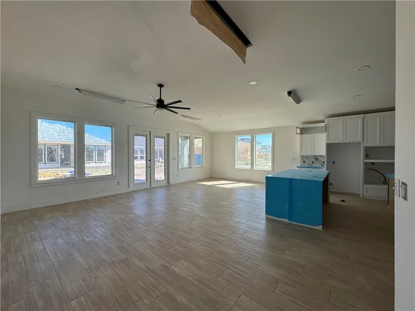 a view of livingroom with hardwood floor and window