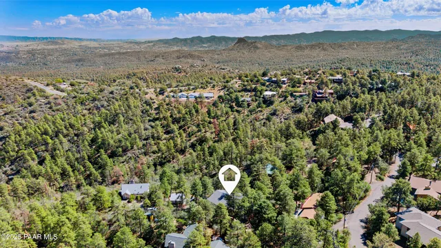 a view of a city with sunset