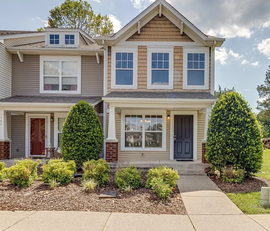 562 Flintlock Court Nashville, TN 37217 - Photo 2 of 20 front view of a house with a yard