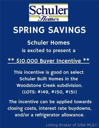 $299,900 | 5122 Woodstone Circle, Unit 151, Jeffersonville, IN 47130