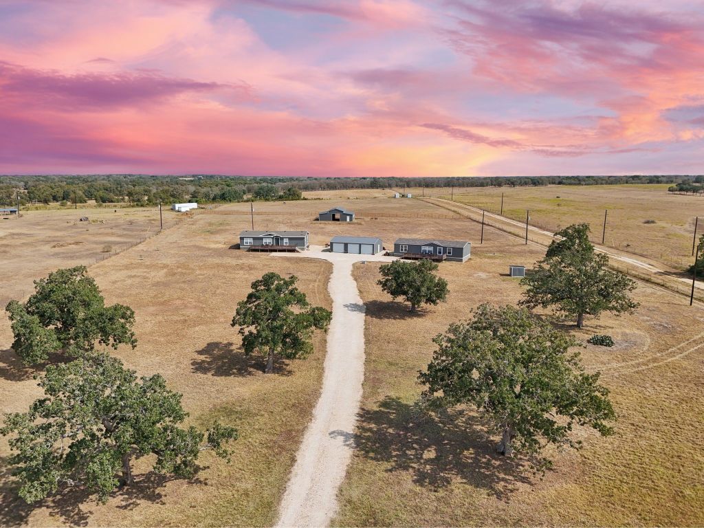 a view of a lake with outdoor space