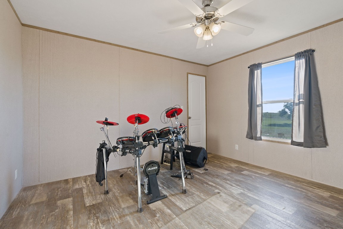 5897 Old Colony Line Road Lockhart, TX 78644 - Photo 33 of 40 a view of livingroom with furniture and chandelier fan