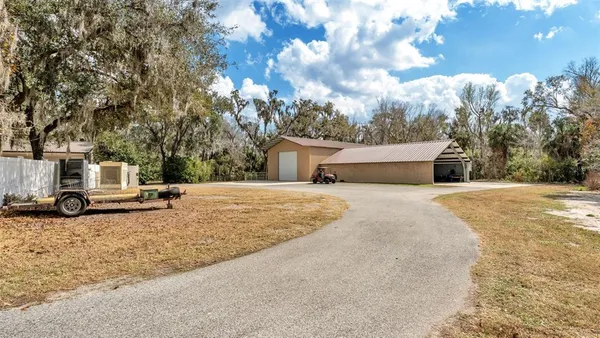 a view of a car garage