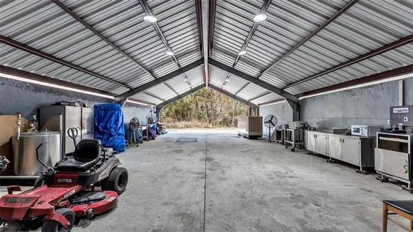 a view of a backyard of a house