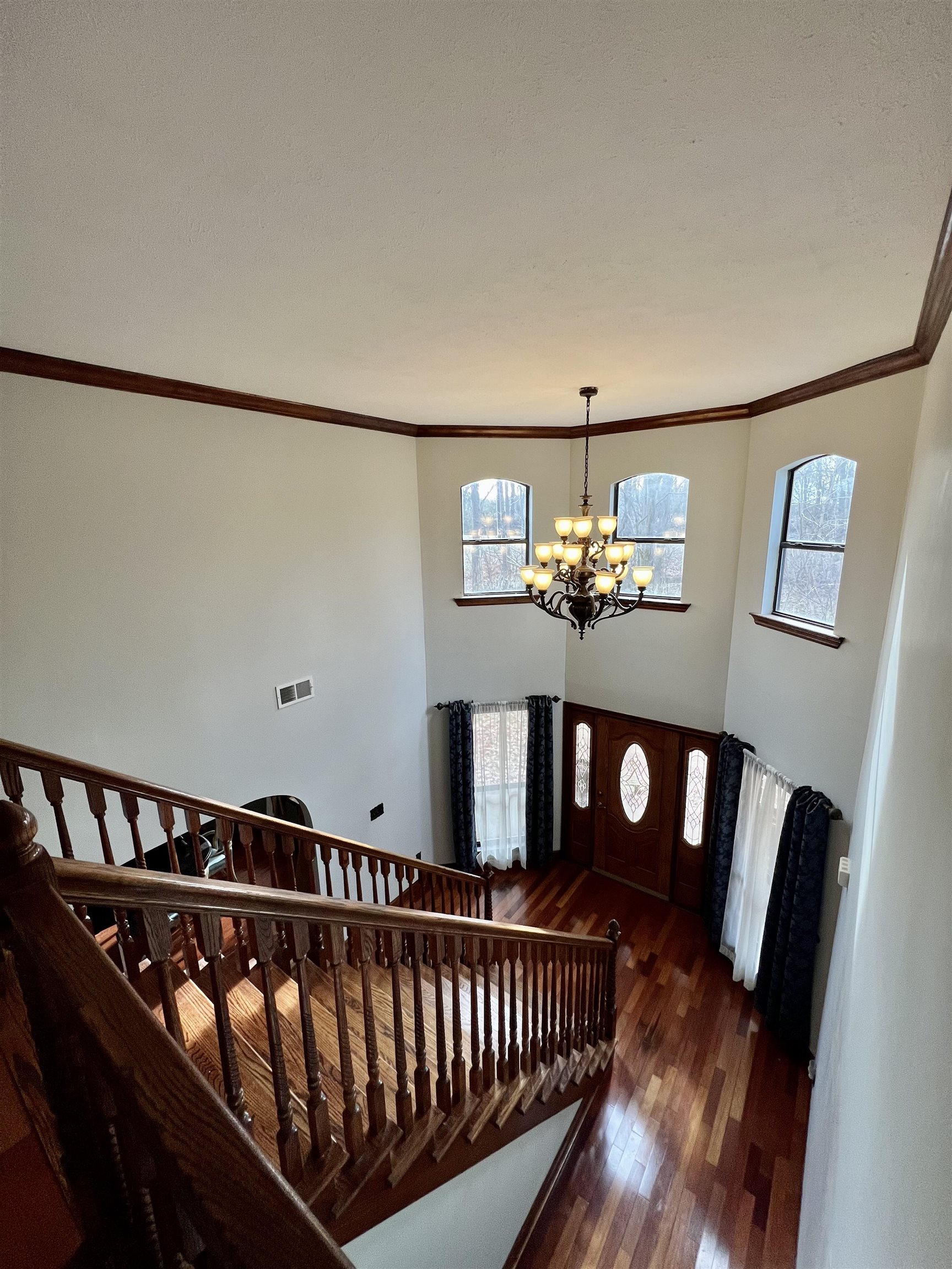 2522 Dunlap Orphanage Road Brighton, TN 38011 - Photo 7 of 22 a view of a balcony with furniture and chandelier
