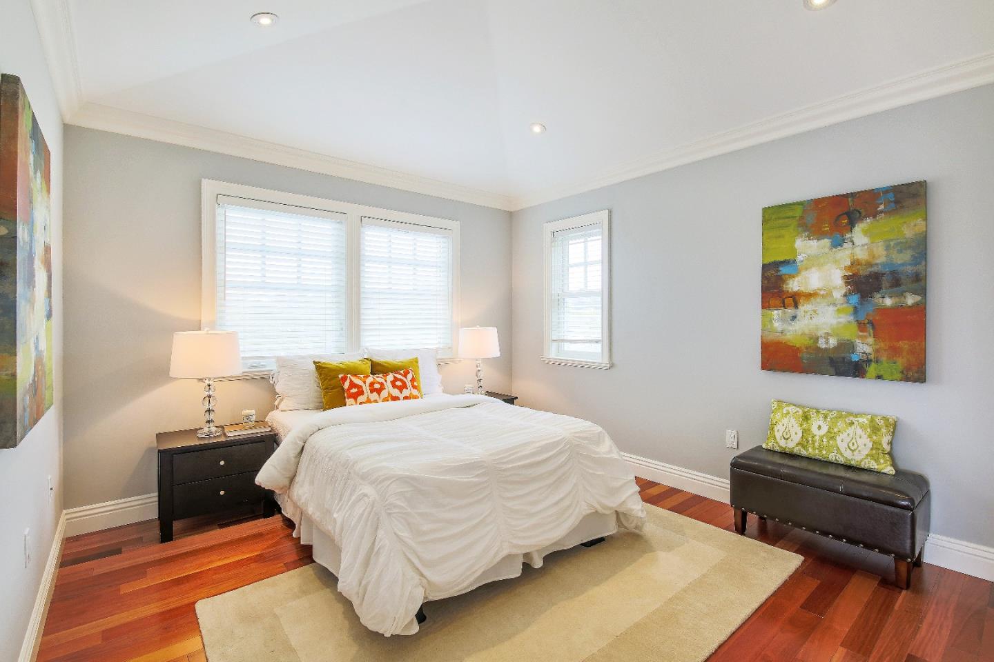 1637 Westmoor Road Burlingame, CA 94010 - Photo 43 of 54 a bedroom with a bed and a window