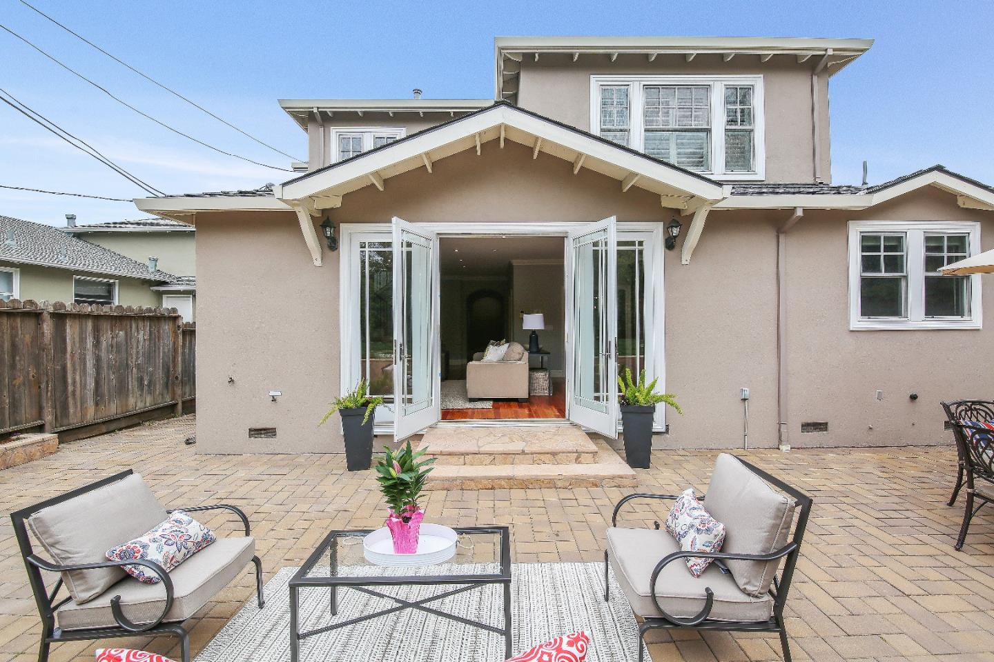 1637 Westmoor Road Burlingame, CA 94010 - Photo 49 of 54 a view of a house with patio