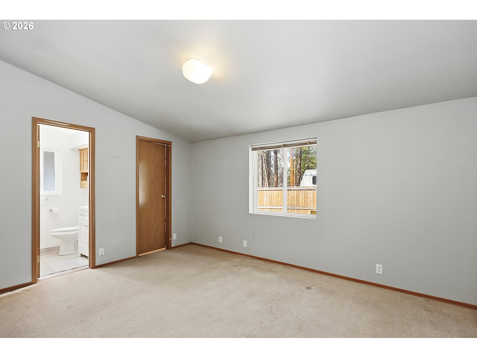 39 North Eagle Point Road Tygh Valley, OR 97063 - Photo 17 of 34 a view of an empty room with a window
