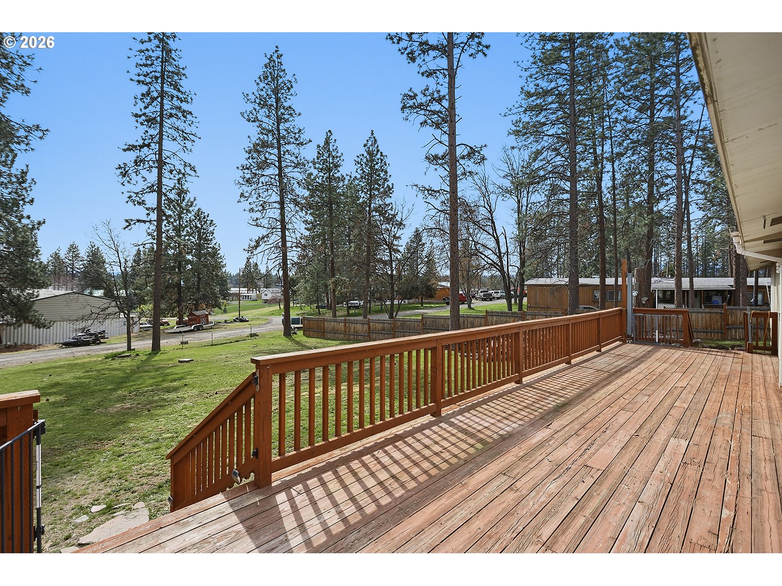 39 North Eagle Point Road Tygh Valley, OR 97063 - Photo 25 of 34 a view of street with a yard