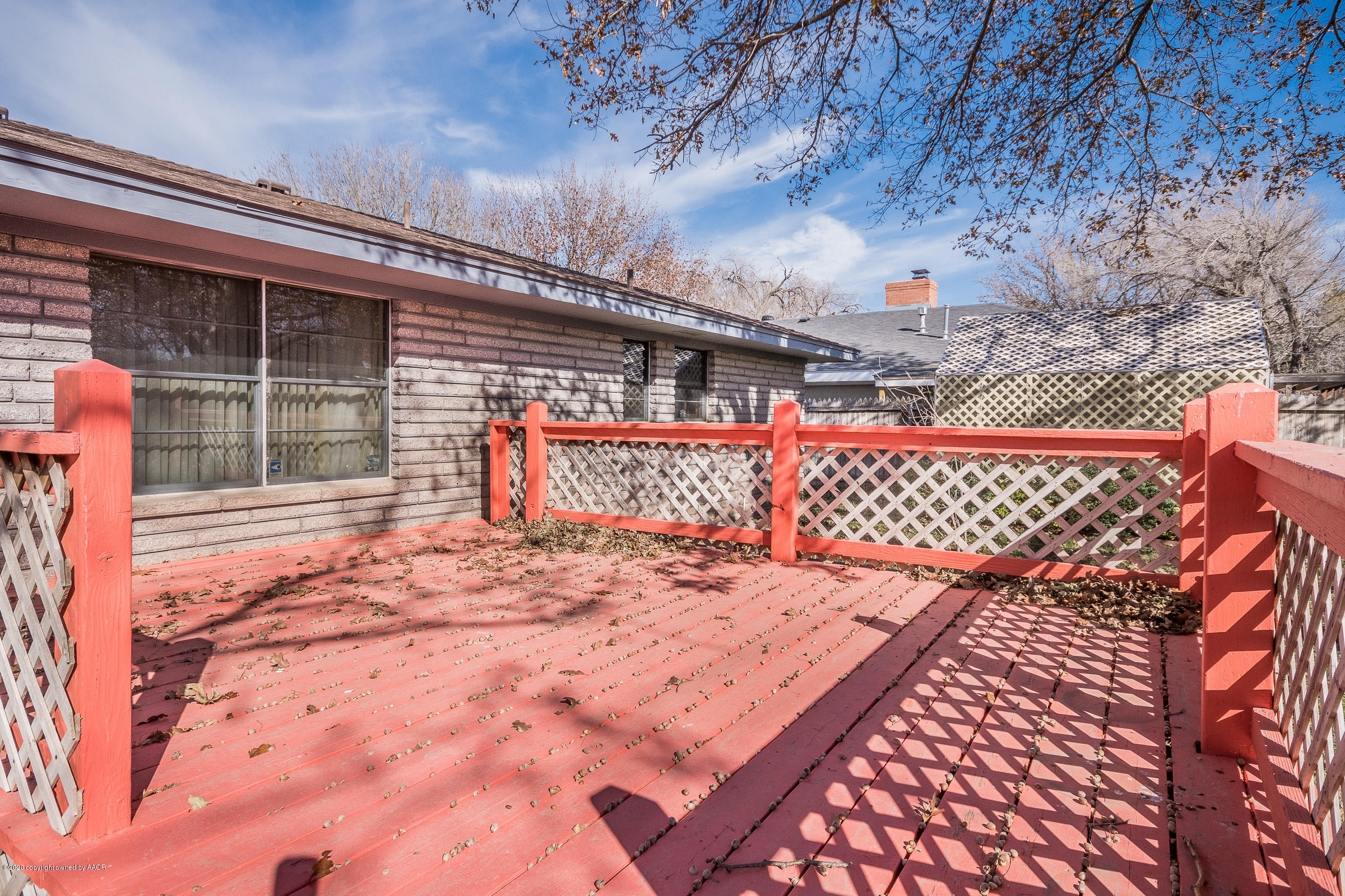 6115 Hanson Road Amarillo, TX 79106 - Photo 22 of 25 Back Patio
