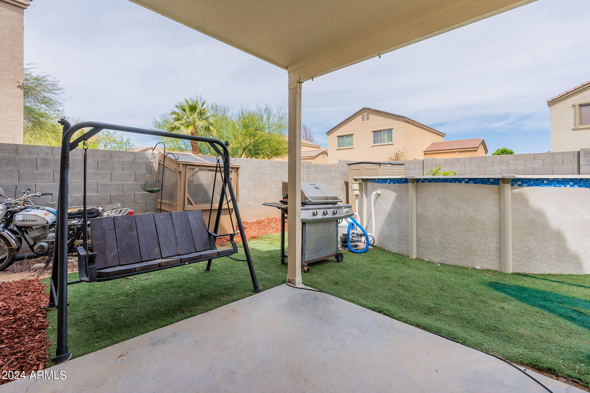 17568 West Hearn Road Surprise, AZ 85388 - Photo 44 of 50 Covered patio