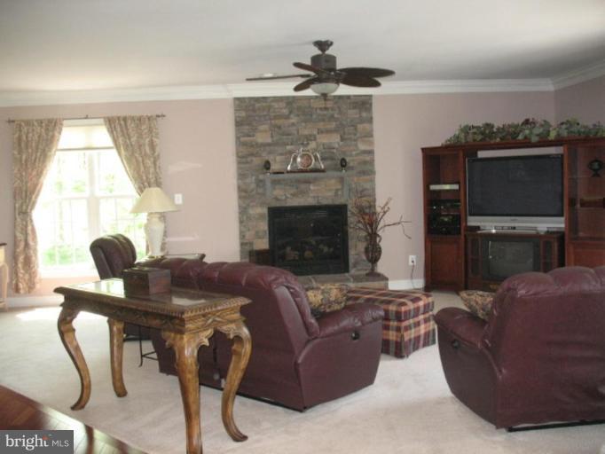 2471 Apple Pie Ridge Road Winchester, VA 22603 - Photo 9 of 30 Family Room with Stone Gas Fire Place
