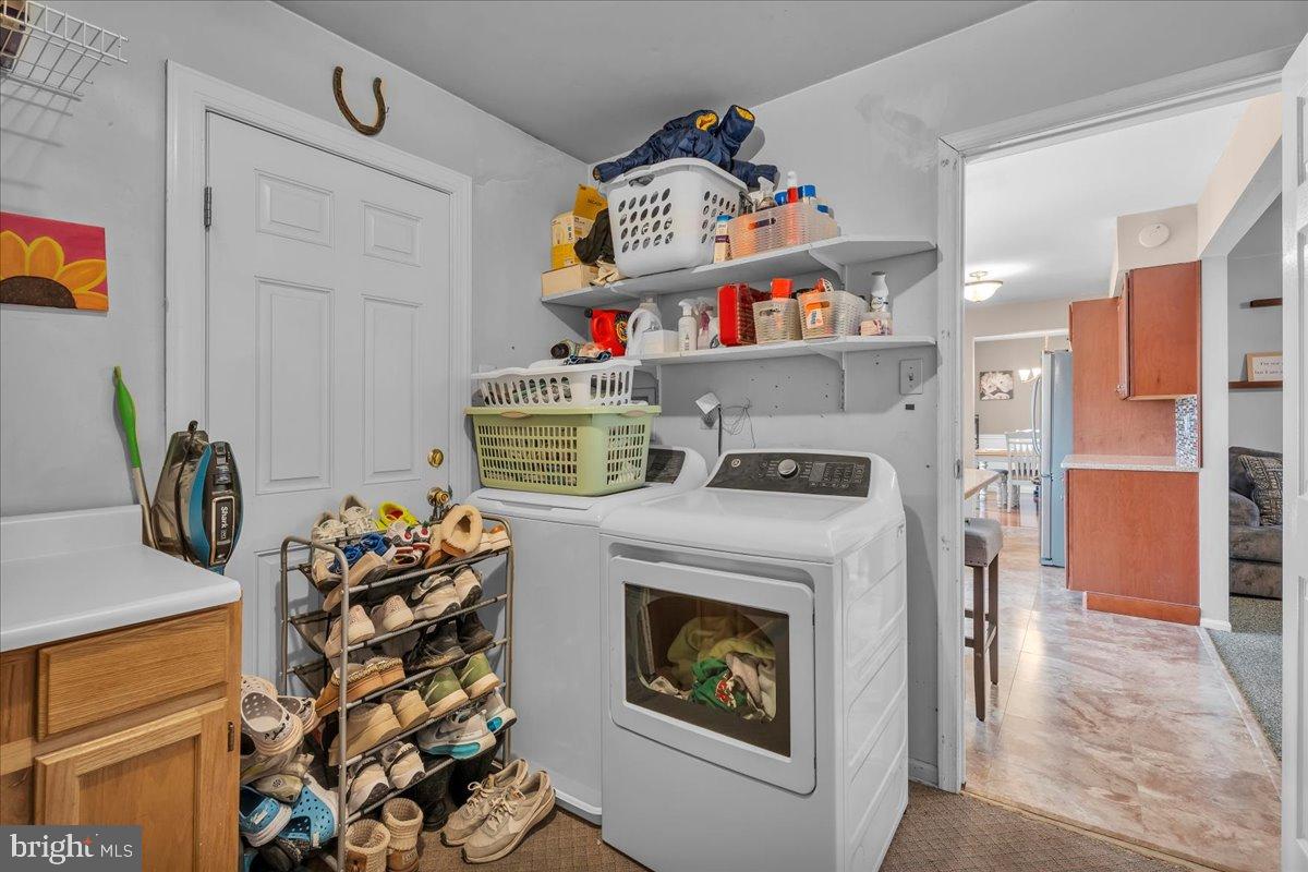 20 Longhurst Road Marlton, NJ 08053 - Photo 19 of 28 Laundry space with access to garage and backyard
