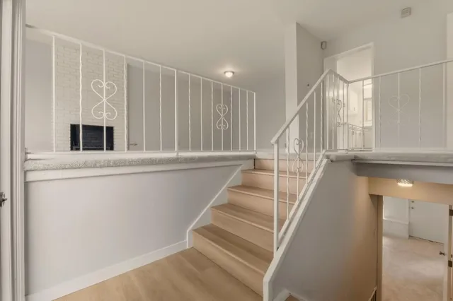 a view of a house with a garage