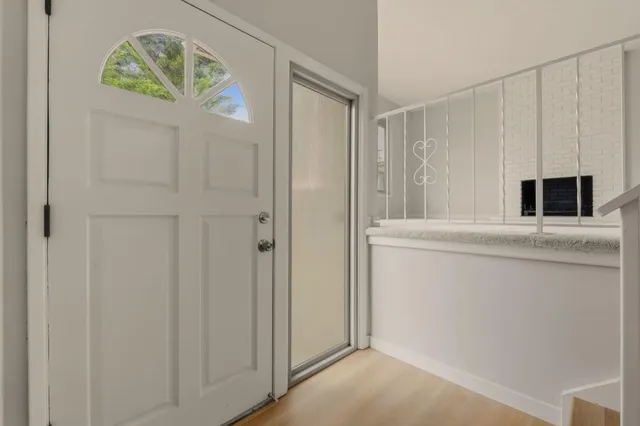 a bird view of a house