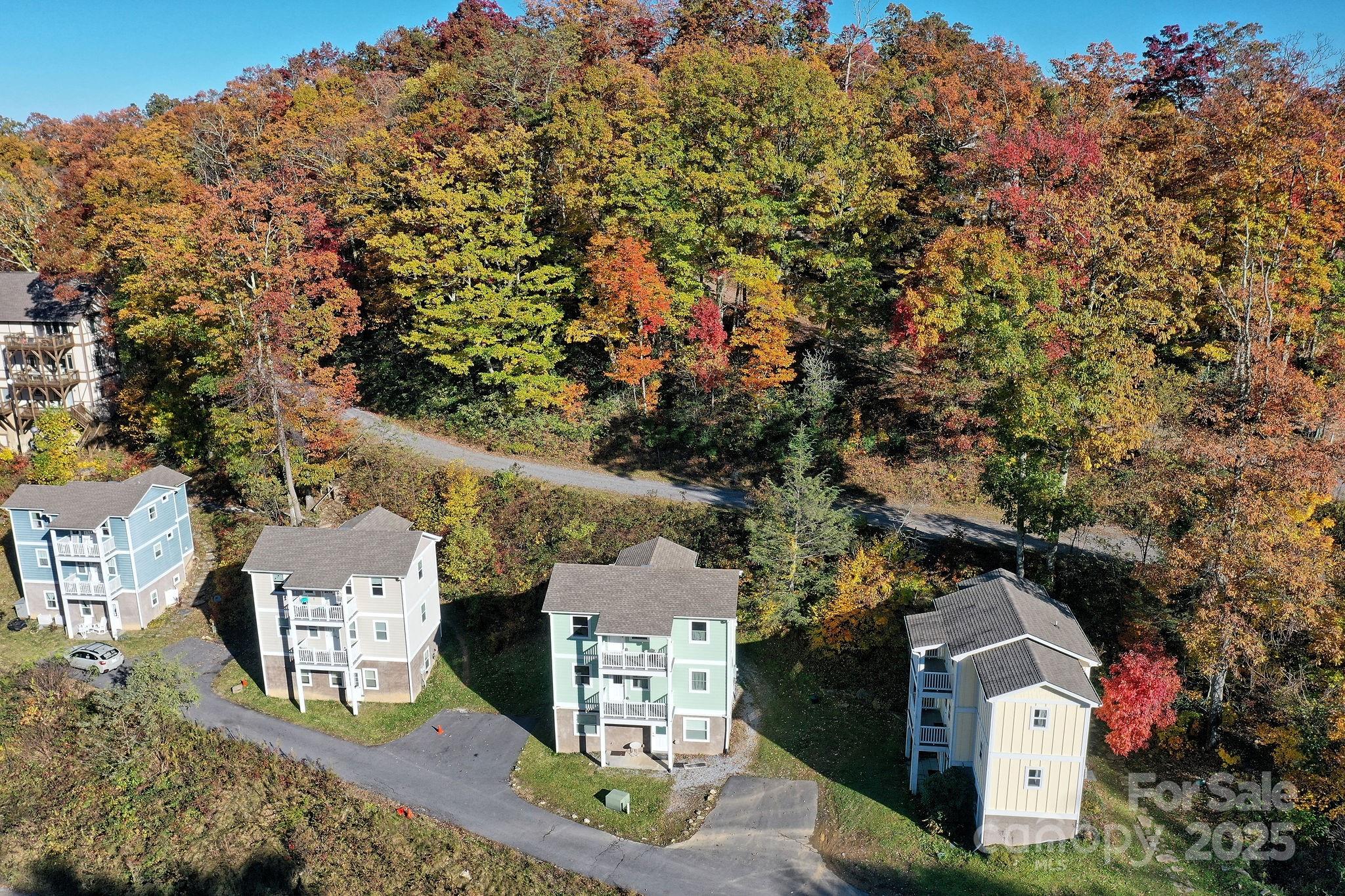 12 Lila Lane Leicester, NC 28748 - Photo 28 of 33 an aerial view of a house with a yard