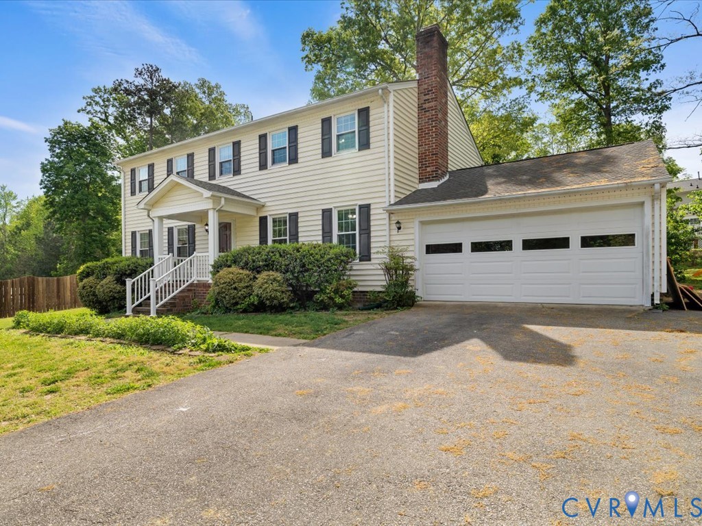 4411 Overridge Drive Chester, VA 23831 - Photo 3 of 35 front view of house with a yard