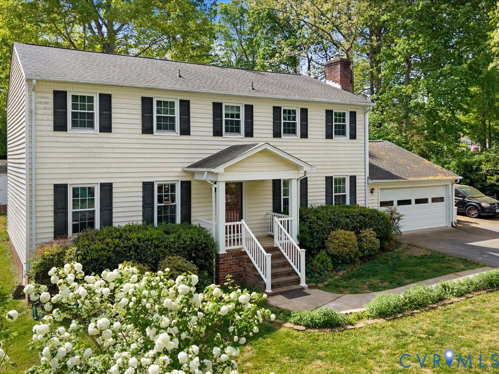 4411 Overridge Drive Chester, VA 23831 - Photo 31 of 35 a front view of a house with a yard