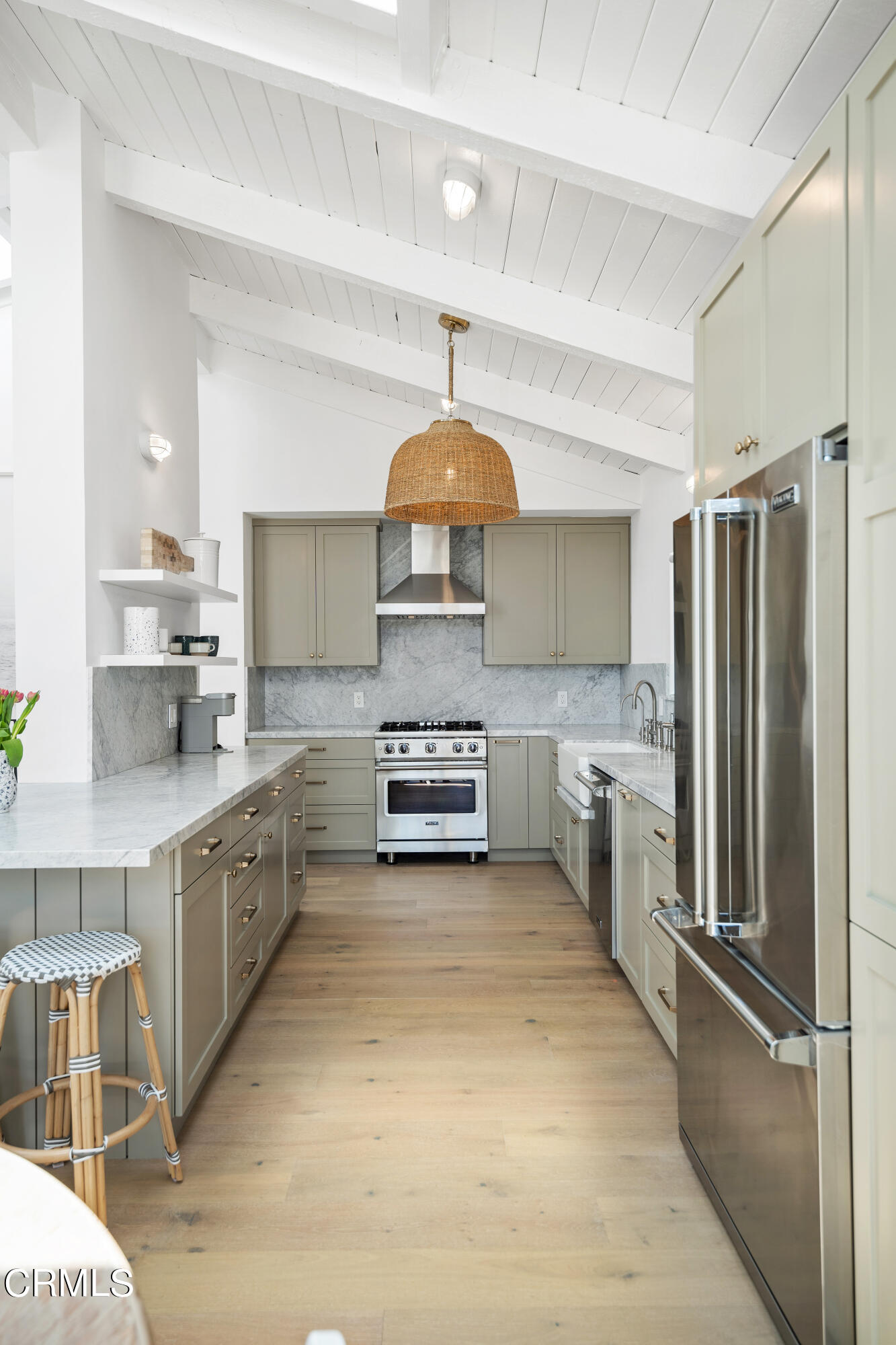 4169 Sunset Lane Oxnard, CA 93035 - Photo 19 of 56 a kitchen with stainless steel appliances a stove a sink and a refrigerator
