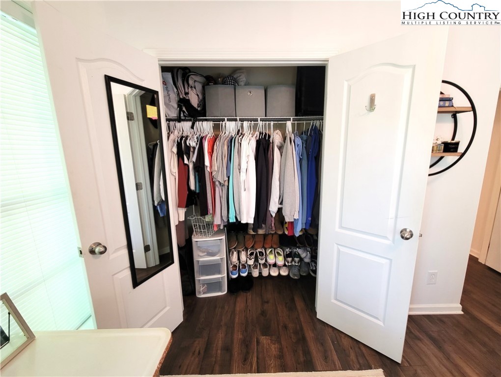 107 Stratford Lane, Unit 24B Boone, NC 28607 - Photo 27 of 45 a view of walk in closet with clothes and shoes