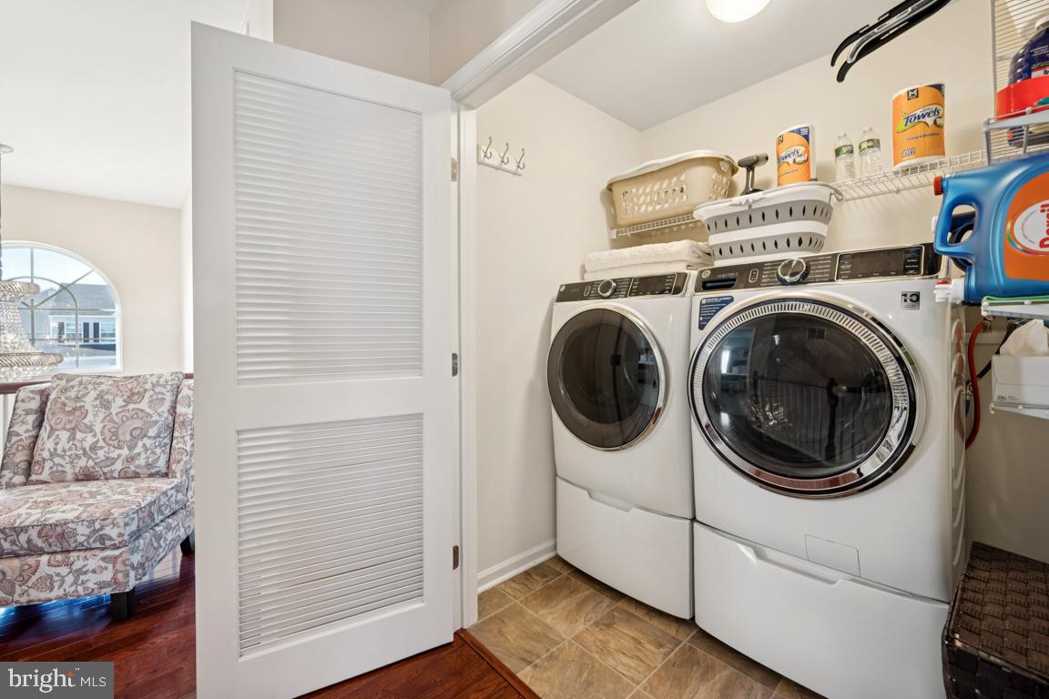 30 Champlain Road Marlton, NJ 08053 - Photo 25 of 30 a utility room with dryer and washer