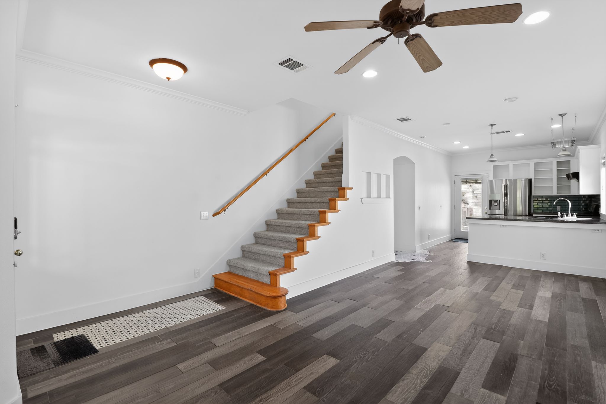 3614 South 2nd Street Austin, TX 78704 - Photo 3 of 40 a view of entryway and hall with wooden floor