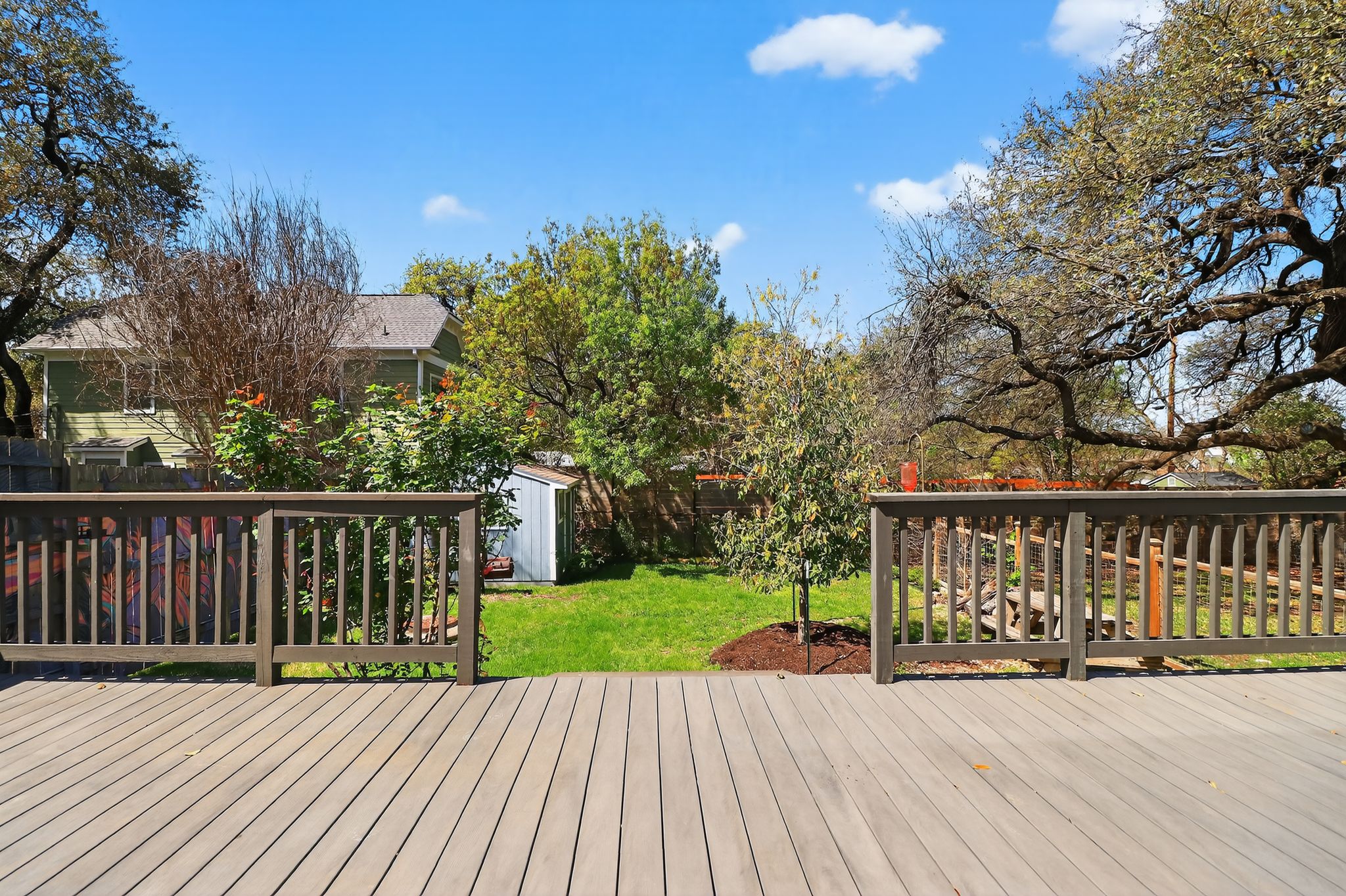 3614 South 2nd Street Austin, TX 78704 - Photo 32 of 40 a view of a wooden deck