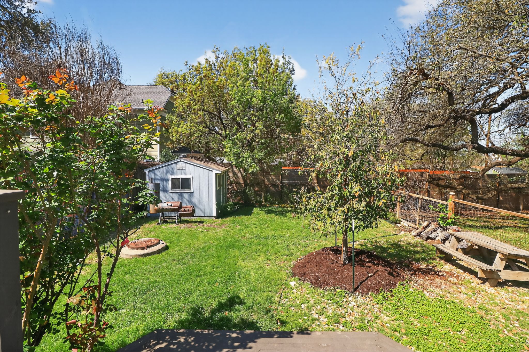 3614 South 2nd Street Austin, TX 78704 - Photo 35 of 40 a view of a house with a yard and sitting area