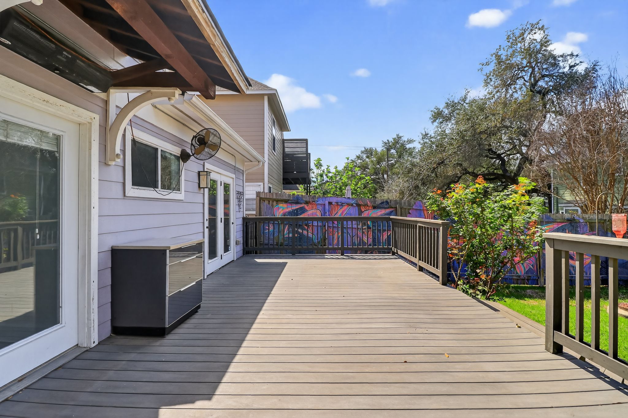 3614 South 2nd Street Austin, TX 78704 - Photo 37 of 40 a view of balcony with deck and outdoor seating