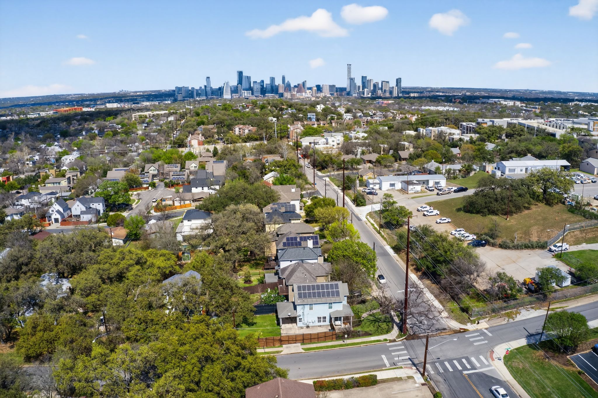 3614 South 2nd Street Austin, TX 78704 - Photo 39 of 40 an aerial view of a city