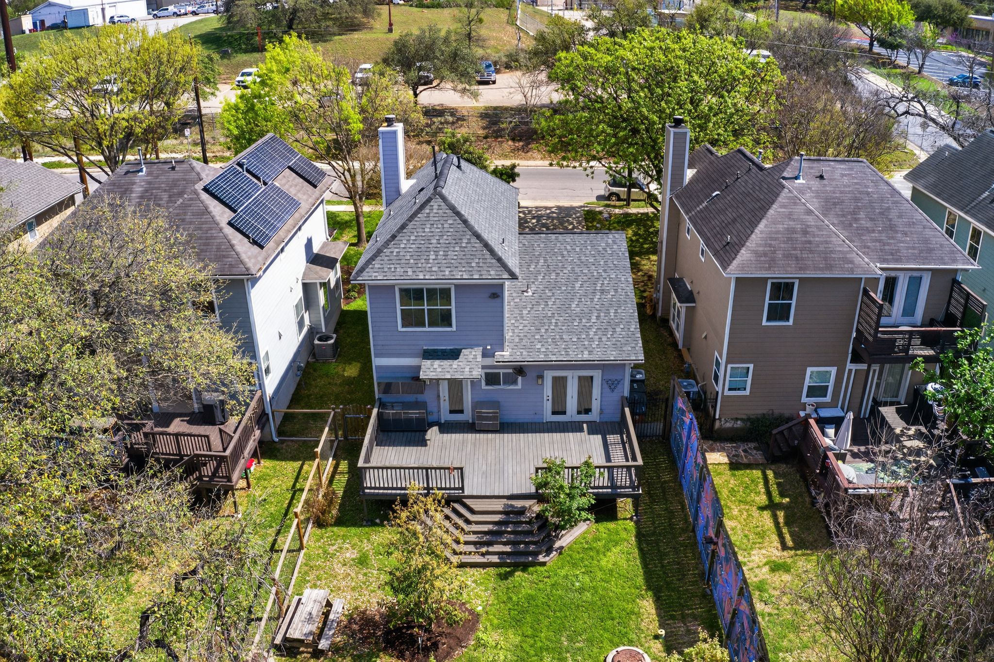 3614 South 2nd Street Austin, TX 78704 - Photo 40 of 40 a aerial view of a house with a yard