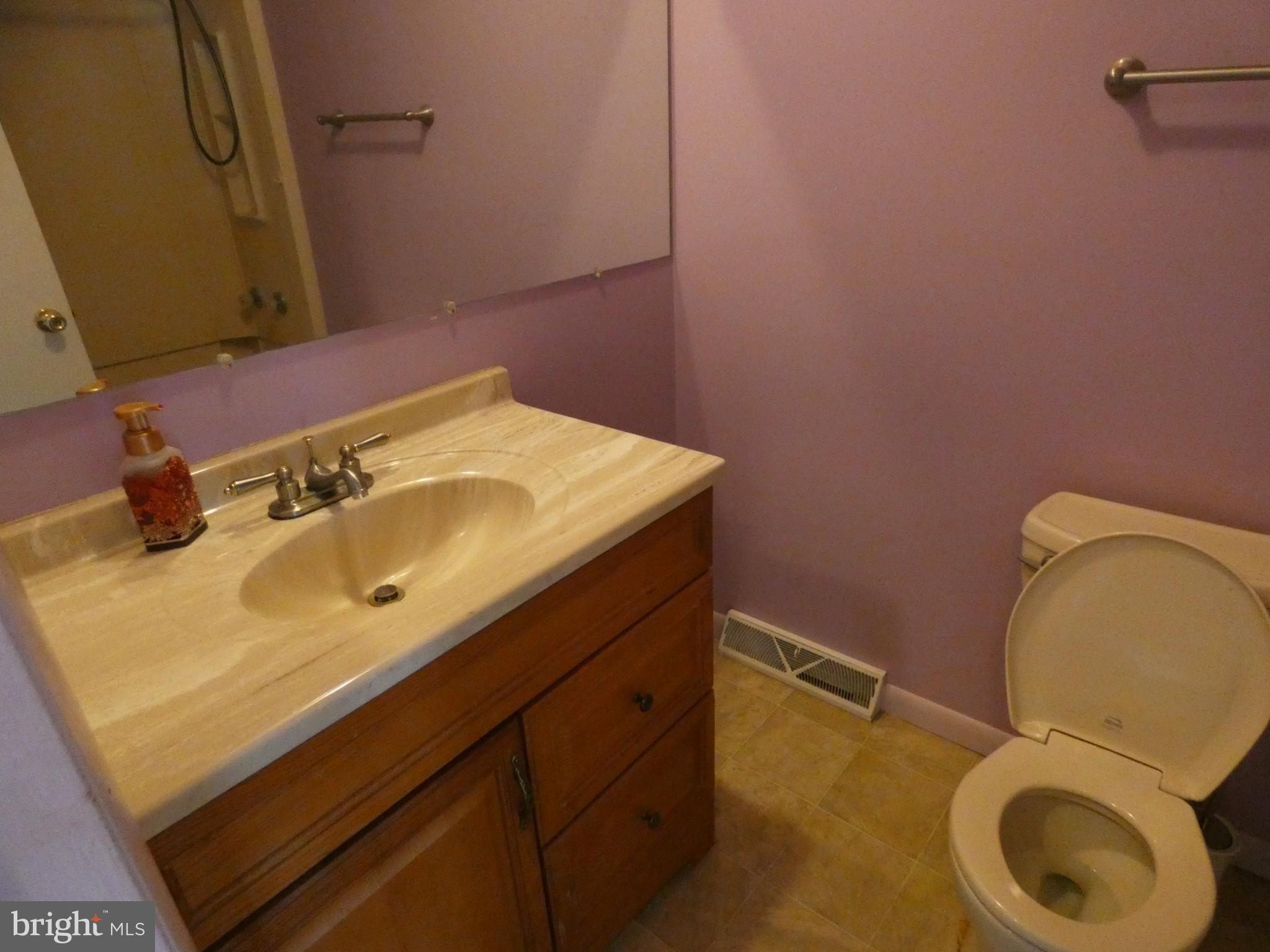 69-3 Azalea Way Reading, PA 19606 - Photo 13 of 16 Charming bathroom with a soft lavender hue.