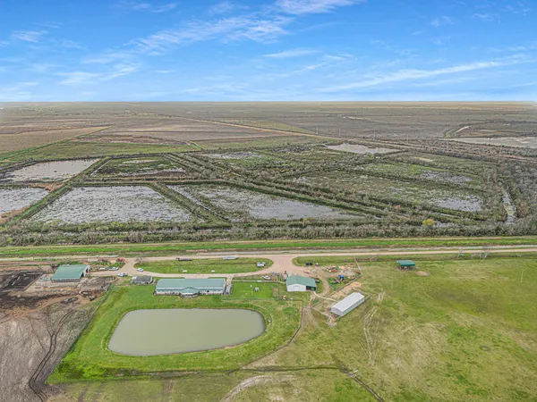 a view of an ocean and a beach