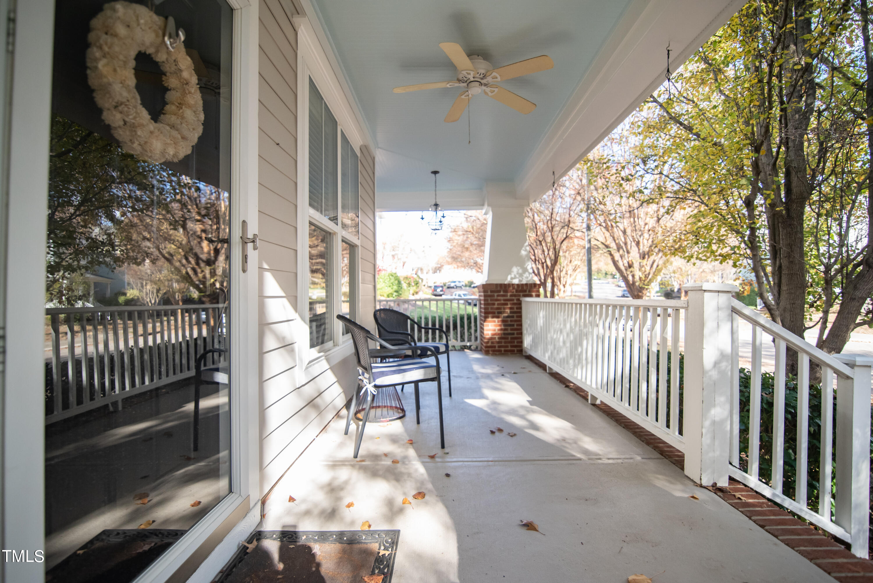4502 All Points View Way Raleigh, NC 27614 - Photo 3 of 30 a view of a porch with furniture