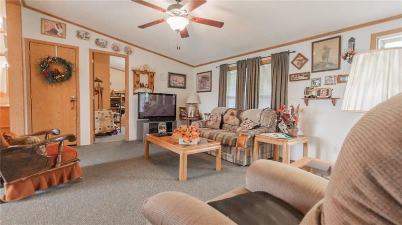 285 Cole Road Sandy Lake, PA 16145 - Photo 2 of 25 Living room
