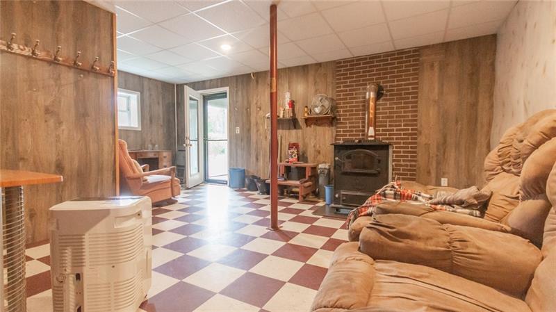 285 Cole Road Sandy Lake, PA 16145 - Photo 19 of 25 Family room/den lower level